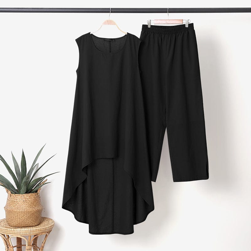 Buddhatrends OOTD Zen Gypsy High-Low Tank + Palazzo Pants Outfit