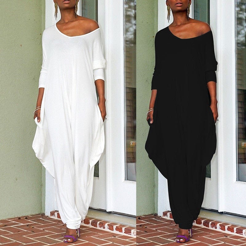 Buddhatrends Open Back Harem Jumpsuit