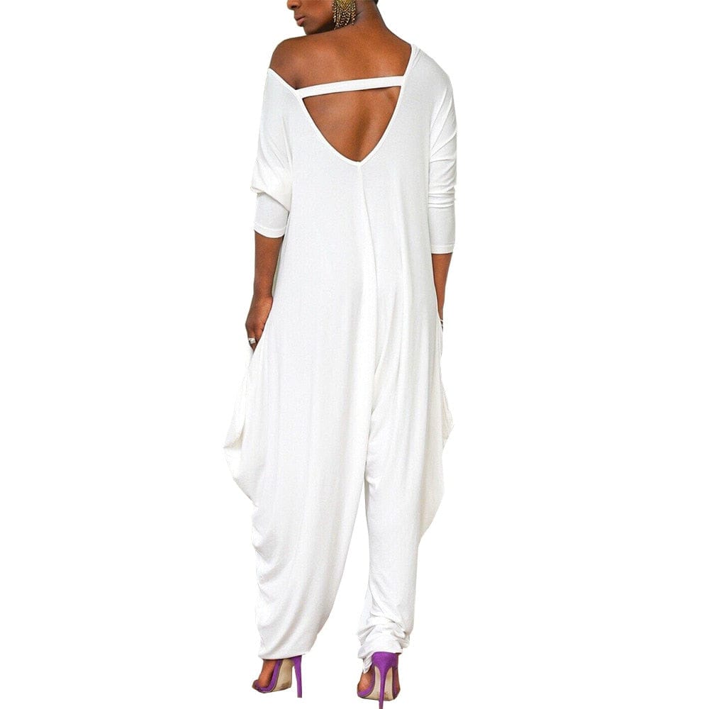 Buddhatrends Open Back Harem Jumpsuit