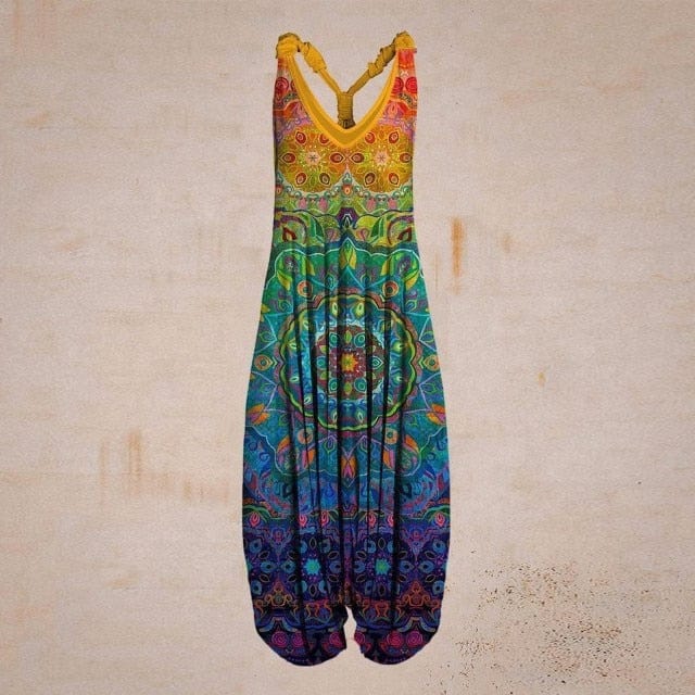 Buddhatrends Overall A / S Indigo Soul Wide Leg Overalls