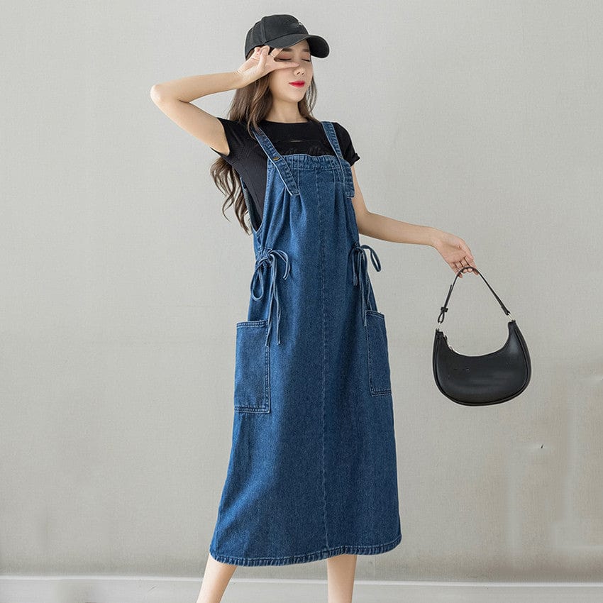 Overall best sale type dress