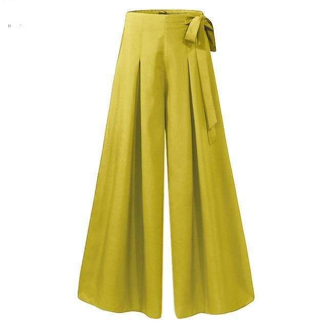 Buddhatrends Pants Coraline High Waist Wide Leg Pants