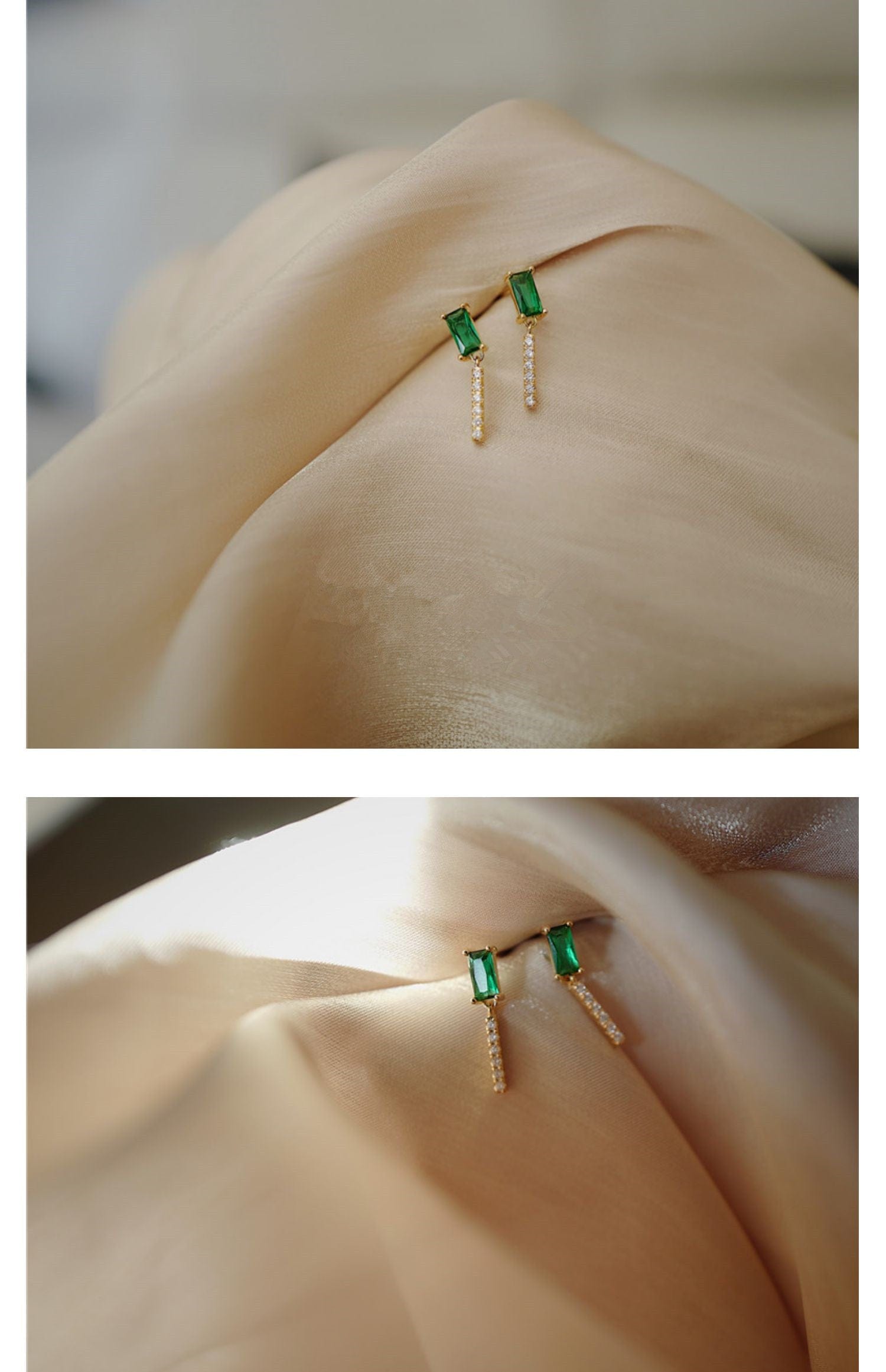 Buddhatrends Pearl & Zircon 925 Sterling Silver Earrings