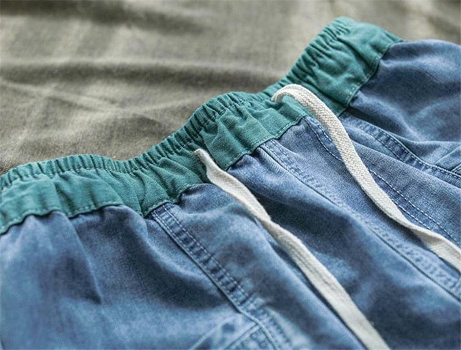 Buddhatrends Ripped Harem High Waist Denim Pant