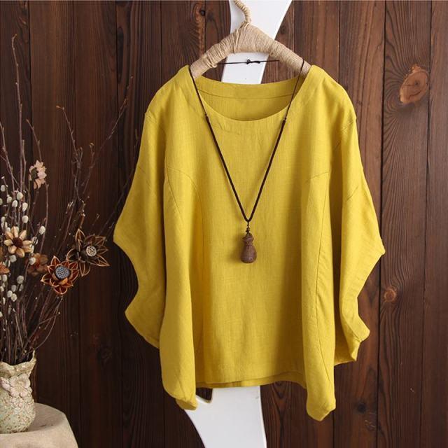 Buddhatrends S / Ginger Elena Batwing Sleeve T-Shirt