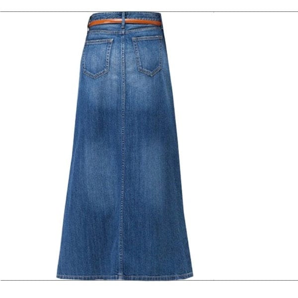 Buddhatrends Skirts Belinda Maxi Denim Skirt