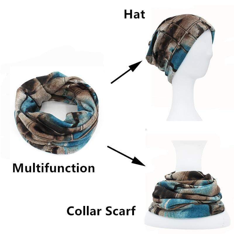 Buddhatrends Tie-dye Print Beanie Hats