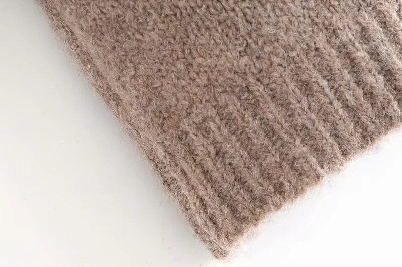 Buddhatrends Vintage Beading Knitted Sweater