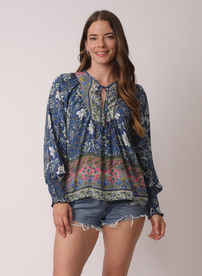 Luna Essence Bohemian Loose Fit Top