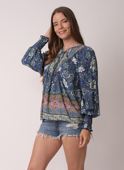 Luna Essence Bohemian Loose Fit Top