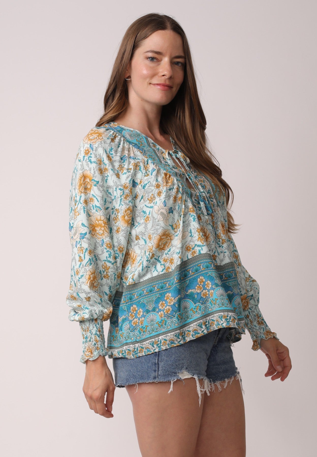 Luna Essence Bohemian Loose Fit Top