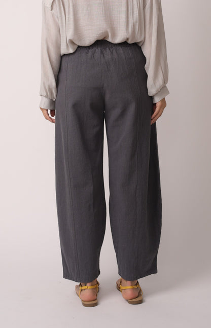 Japanese Zen Cotton Linen Palazzo Pants  | Zen