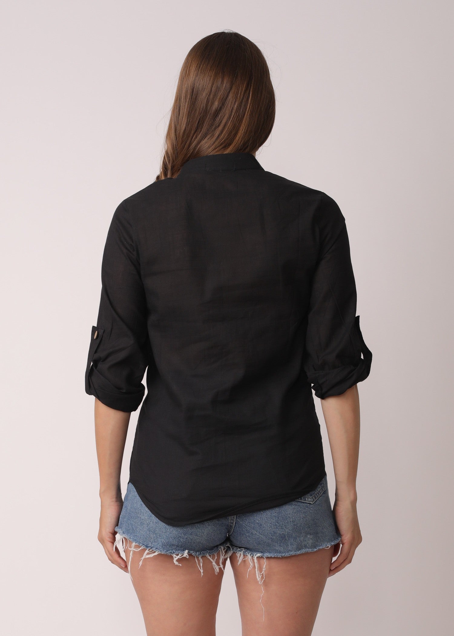 Boheme Button Up Cotton Linen Shirt
