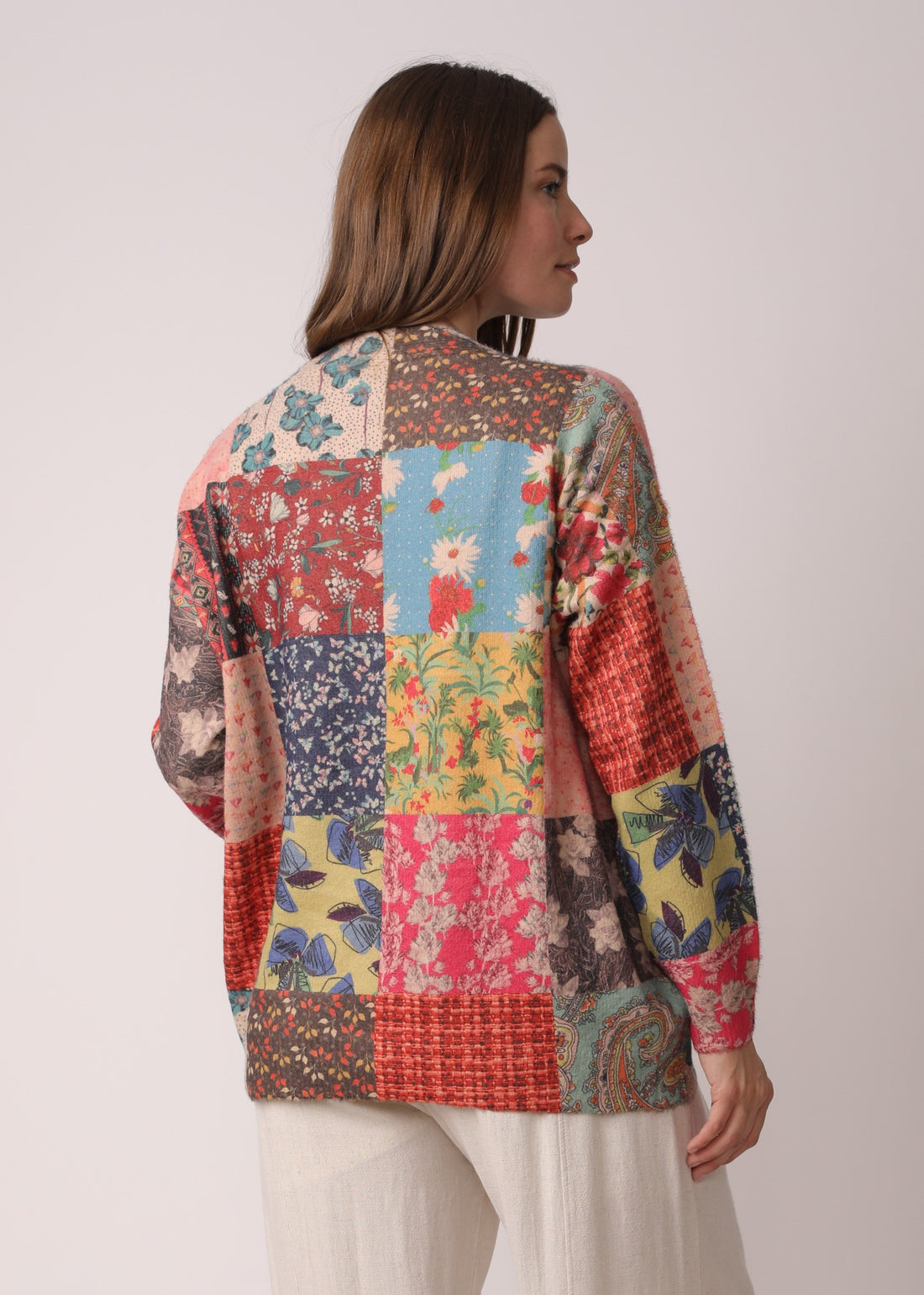 Hippie Dippie Patchwork Cardigan Sweater