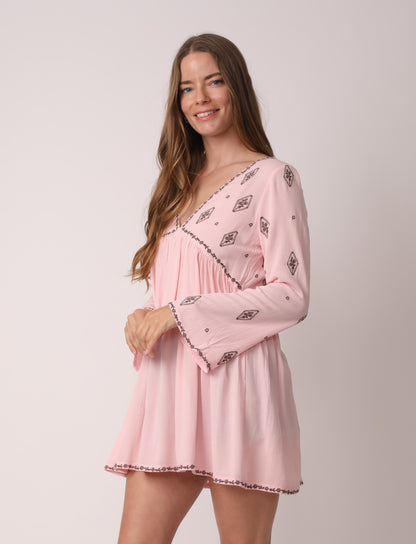Elegant Diamond Print Blouse for Women