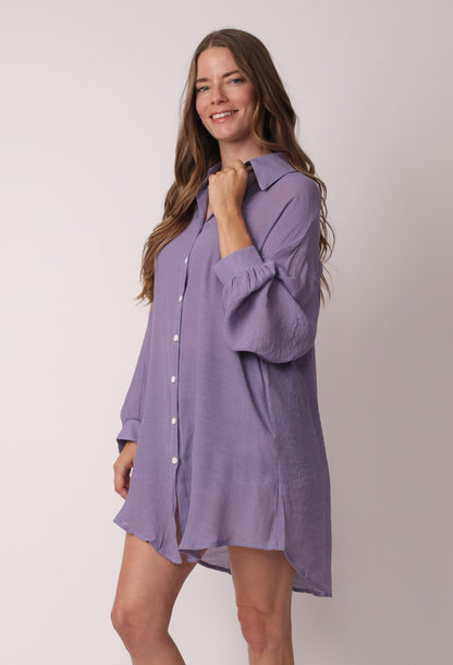 Peace Plus Size Oversized Shirt