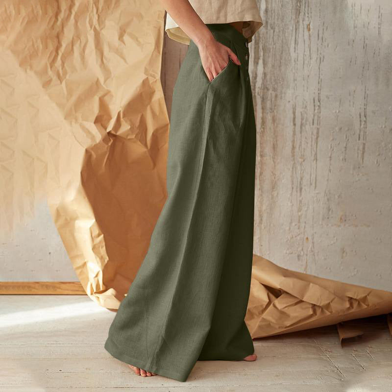 Glam Echo Casual Loose Pants