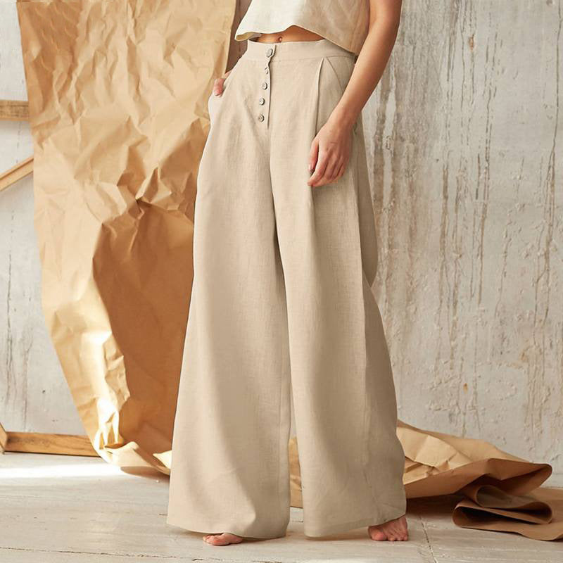 Glam Echo Casual Loose Pants