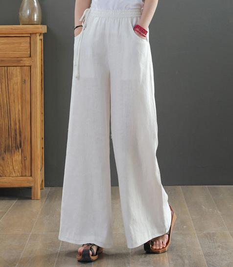 Retro Vibe Loose Wide-Leg Pants