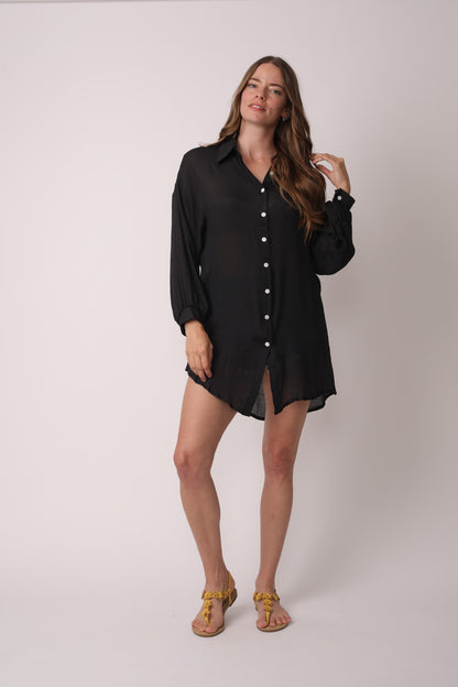 Peace Plus Size Oversized Shirt