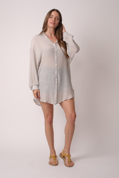 Peace Plus Size Oversized Shirt