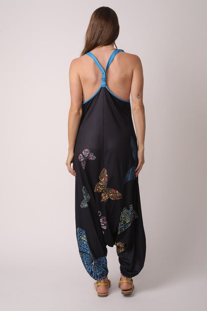 Indigo Soul Wide Leg Overalls