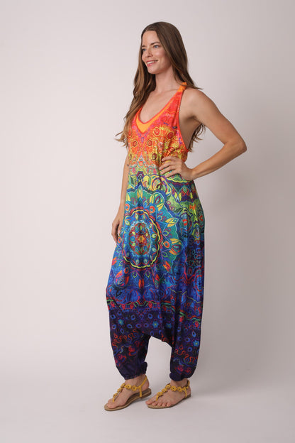 Indigo Soul Wide Leg Overalls