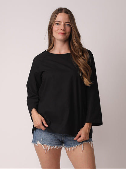 Boheme Oversized Long Sleeve T-Shirt