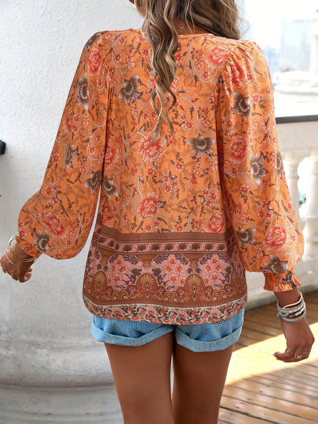Buddhatrends Luna Essence Bohemian Loose Fit Top