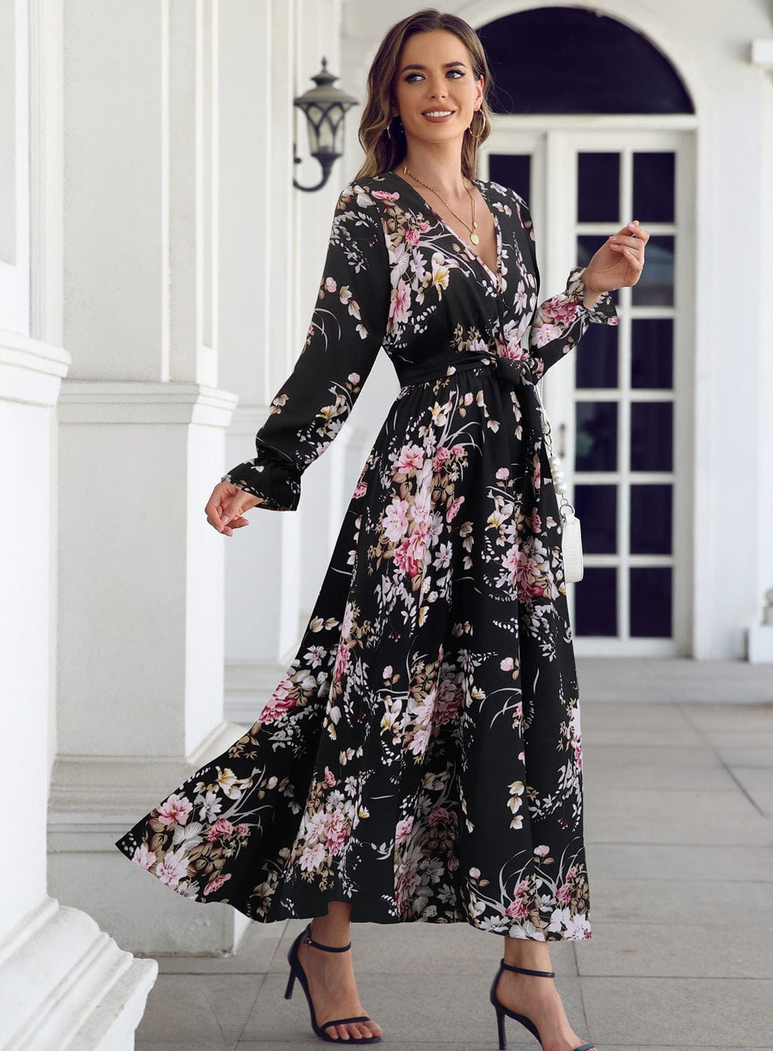 Buddhatrends S Sapphire Charm Fantasy Maxi Dress