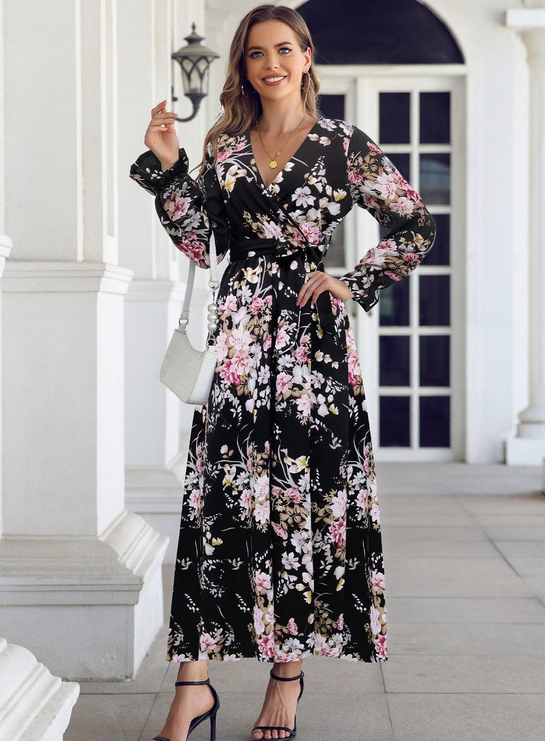 Buddhatrends Sapphire Charm Fantasy Maxi Dress