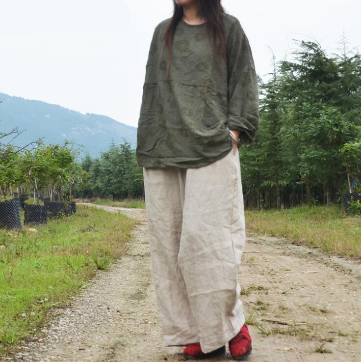 Oversized Linen Shirt | Zen – Buddhatrends