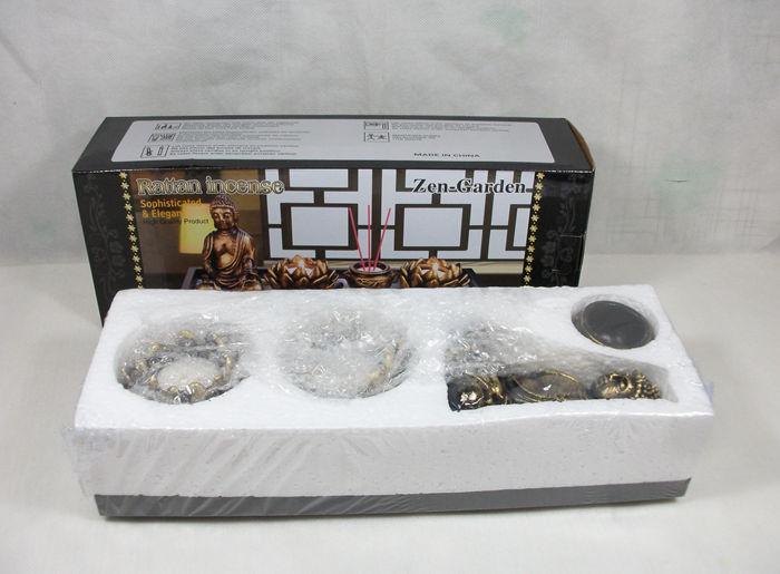 Buddha Trends Buddha Lotus Mini Zen Garden Kit