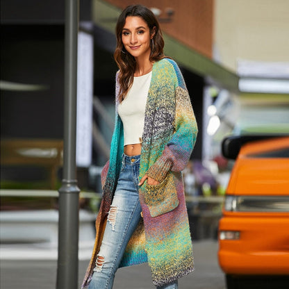 Buddha Trends Cardigans Candy Cotton Woolen Cardigan