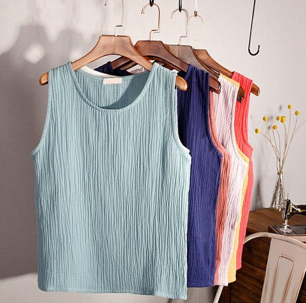 Buddha Trends Cotton and Linen Plus Size Tank Tops