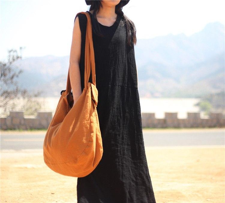 Buddha Trends Dress Black / One Size Zen Casual Tank Maxi Dress  | Zen