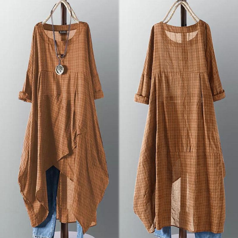 Asymmetrical Shirt Dress