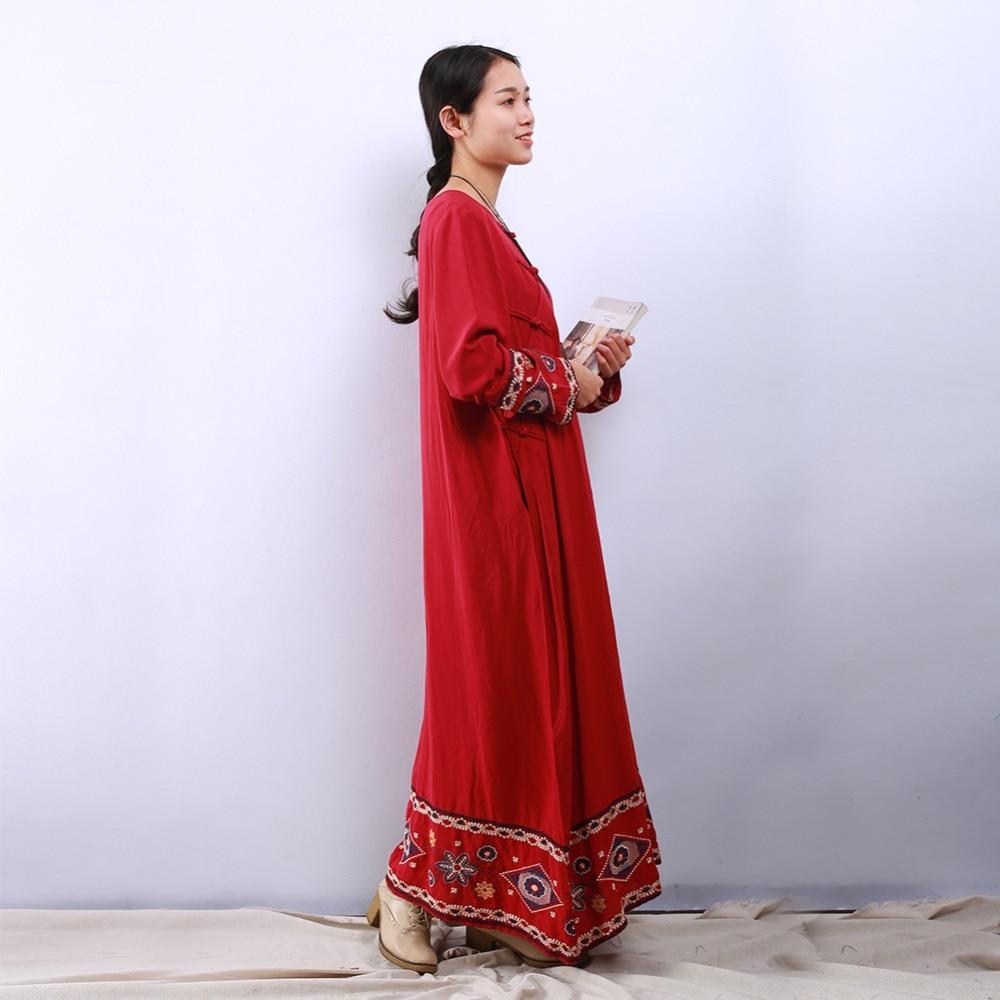 Floral Embroidered Chinese Dress – Buddhatrends