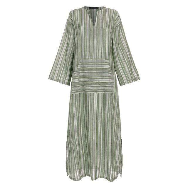 Striped Oversized Maxi Dress Striped Oversized Maxi Dress