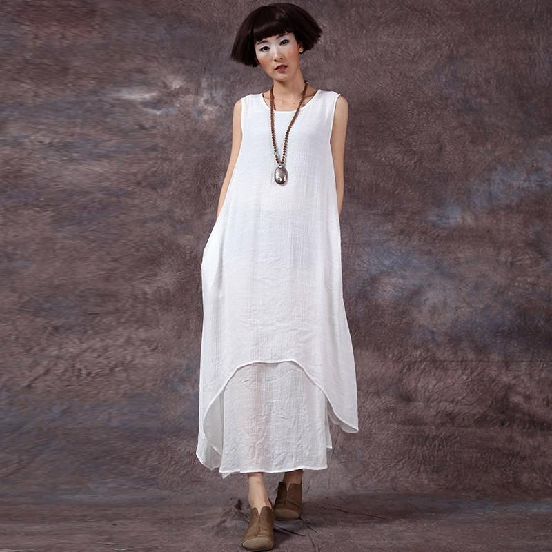 Buddha Trends Dress Gypsy Soul Double Layered Sundress  | Zen