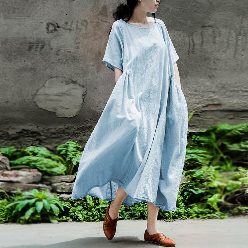 Buddha Trends Dress Sky blue / One Size Northern Queen Maxi Dress | Lotus