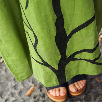 Tree of Life Long Sleeve Dress  | Zen