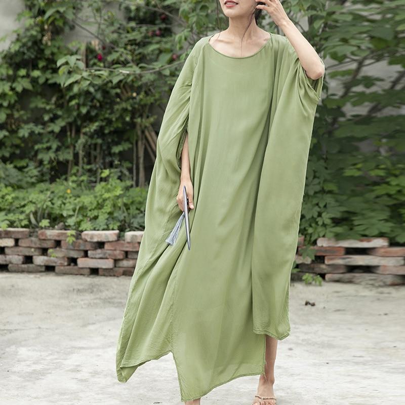 Buddha Trends Dress Zen Casual Cotton Robe | Lotus