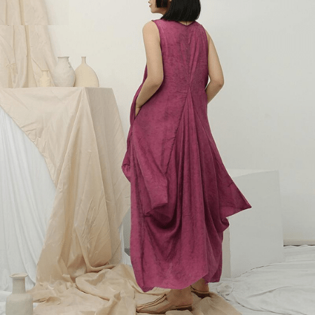 Buddha Trends Dress Zen Gypsy Asymmetrical Dress  | Zen