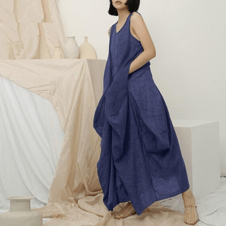 Buddha Trends Dress Zen Gypsy Asymmetrical Dress  | Zen