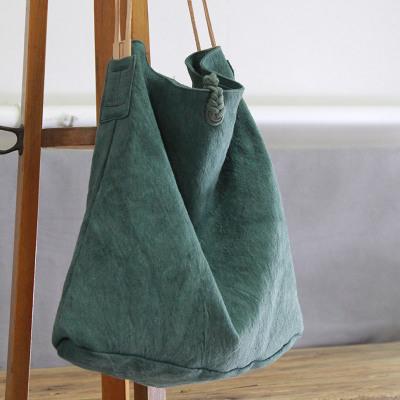 Cotton and Linen Handbag