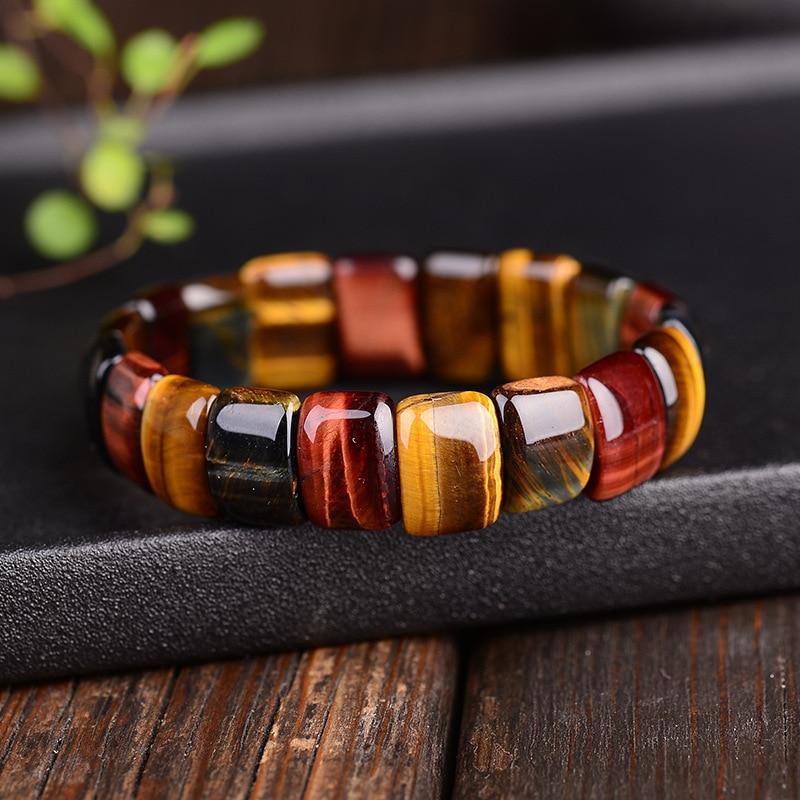 Buddha Trends Handmade Tiger Eye Beaded Bracelet