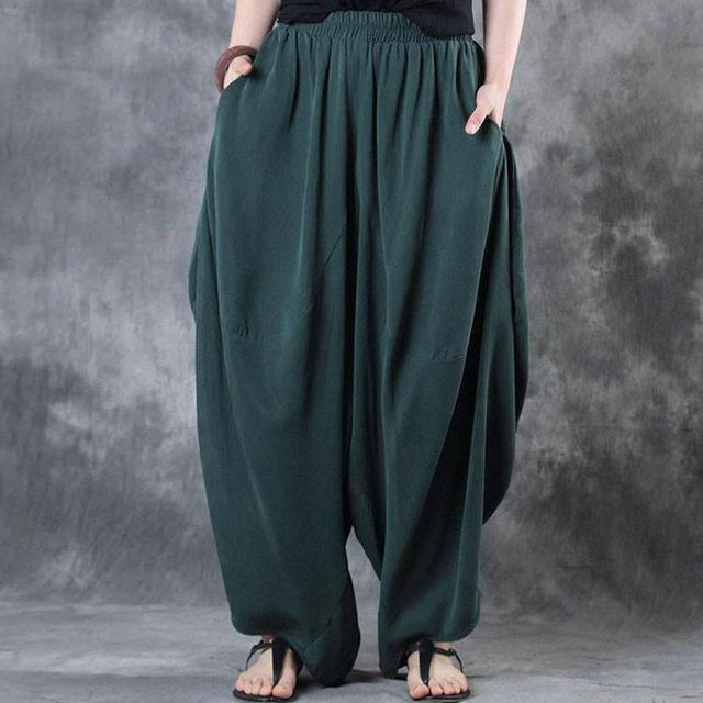 Buddha Trends Harem Pants Flowy &amp; Free Cotton Harem Pants  | Zen