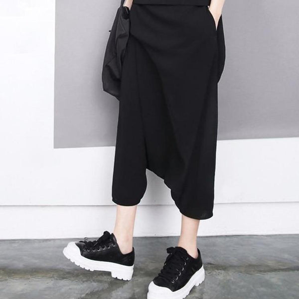 Kpop Fashion Black Harem Pants | Millennials – Buddhatrends