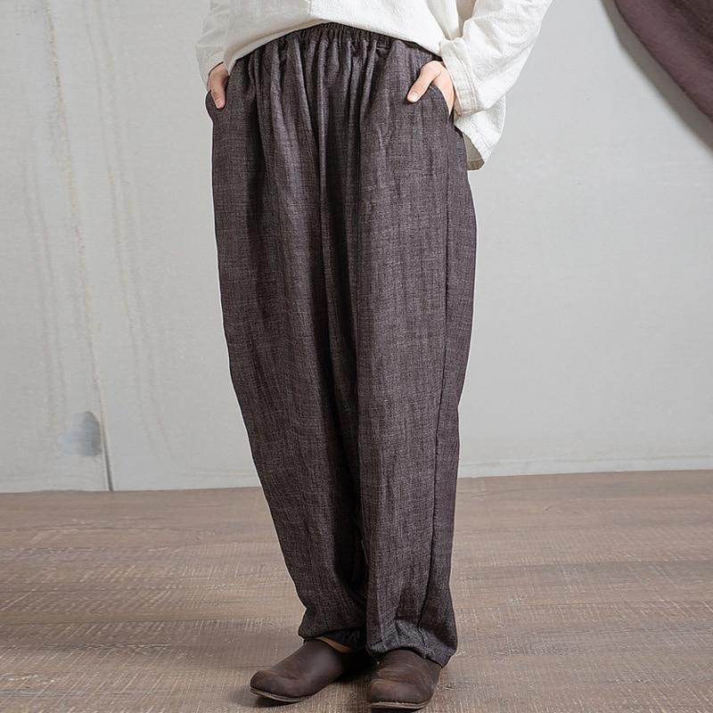 Grey Pleated Palazzo Pants  | Zen